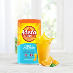Metamucil Fiber + Collagen, Rejuvenation Blend, Orange Powder