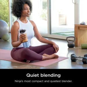 Ninja Blast™ Portable Blender Metallic Blue Macaroon