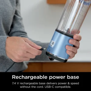 Ninja Blast™ Portable Blender Metallic Blue Macaroon