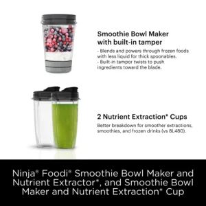 Ninja® Foodi® Smoothie Bowl Maker and Nutrient Extractor* 1200WP 4 Auto-iQ®