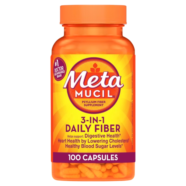 Metamucil Psyllium Fiber Capsules
